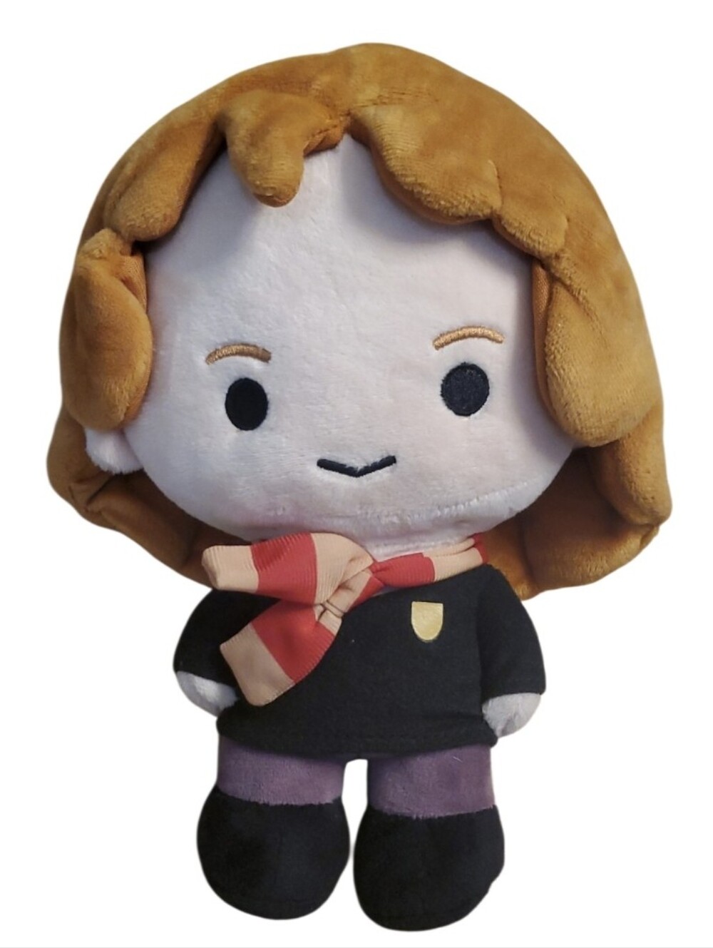Harry Potter Hermione Granger "Cutie" Plush Character Doll Red & Cream Scarf